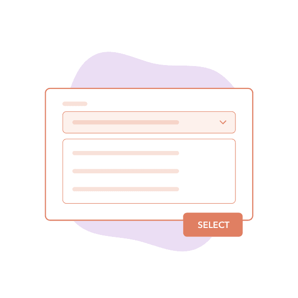 graphic for select recipients section