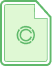 png of a document icon in green with the communikit logo